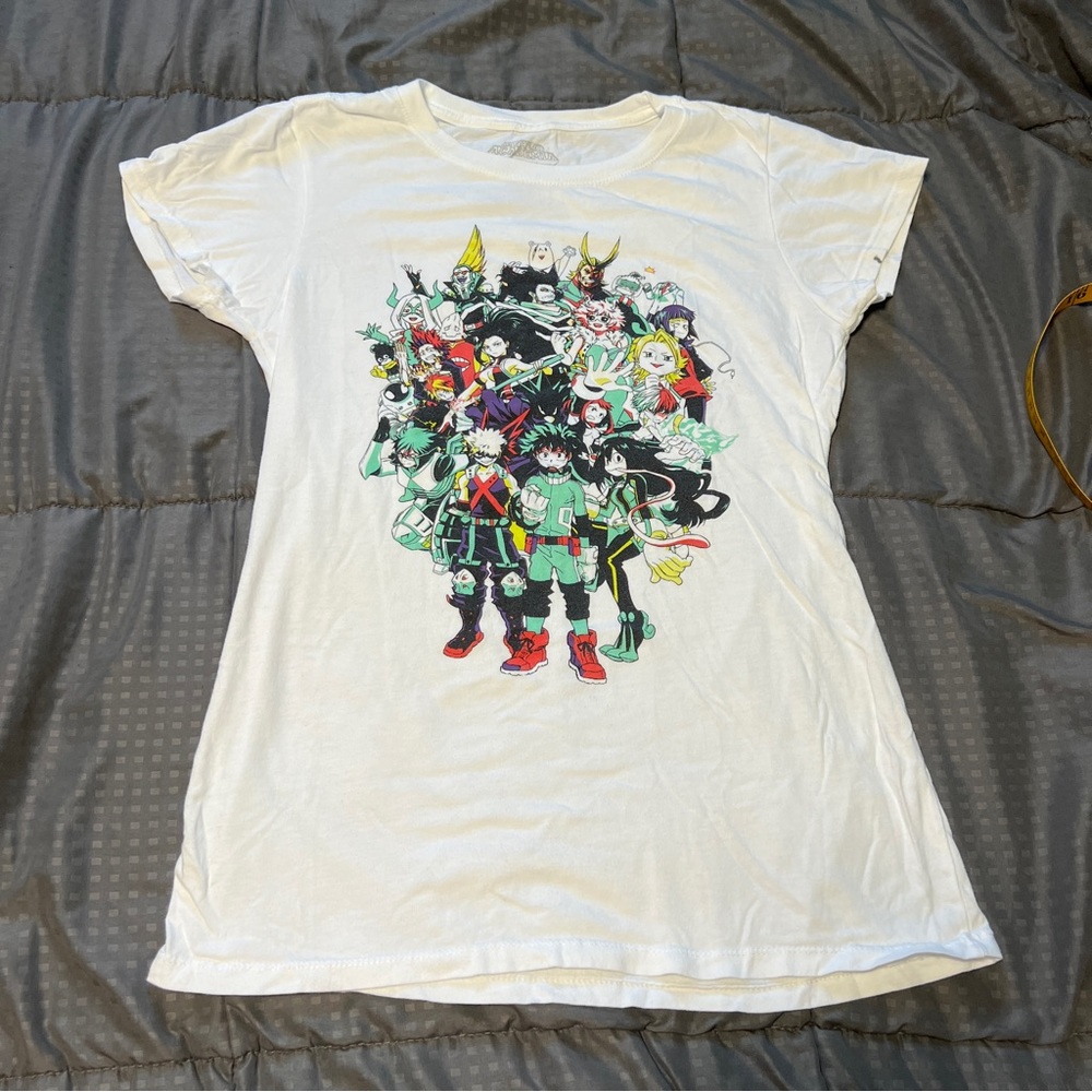 My hero academia tshirt top funimation cotton size small